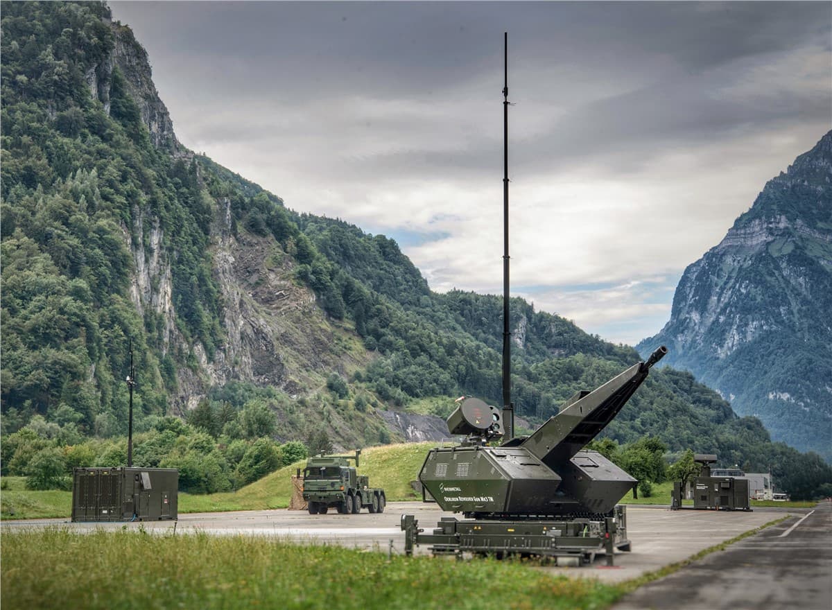 Italy Orders Rheinmetall's Skynex Air Defence Systems