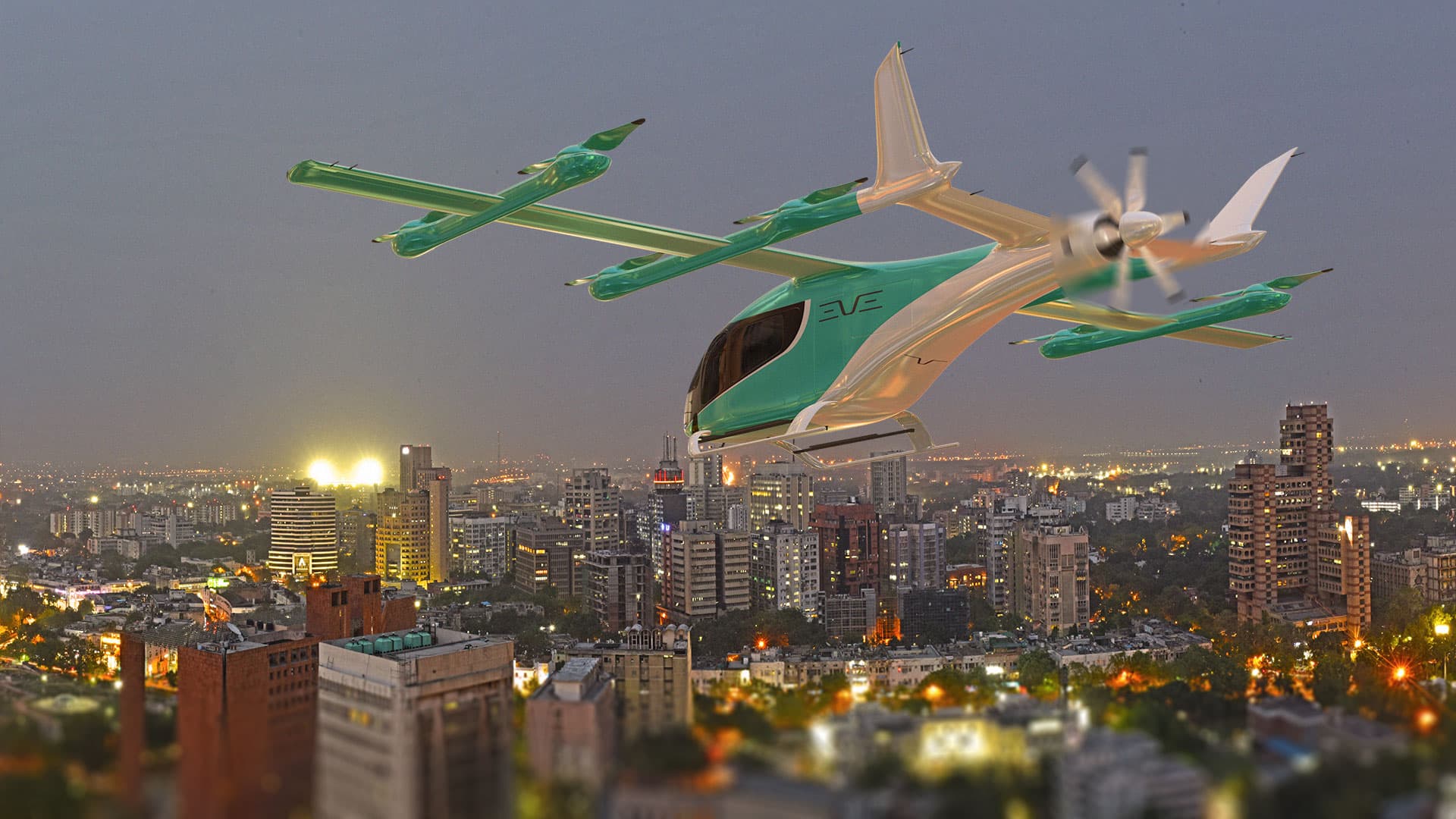Eve Air Mobility Partners with JetSetGo to Drive Urban Air Mobility in India