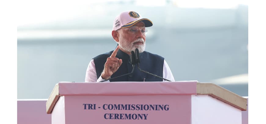 "A Historic Step Towards Empowering India’s 21st Century Navy" – Narendra Modi
