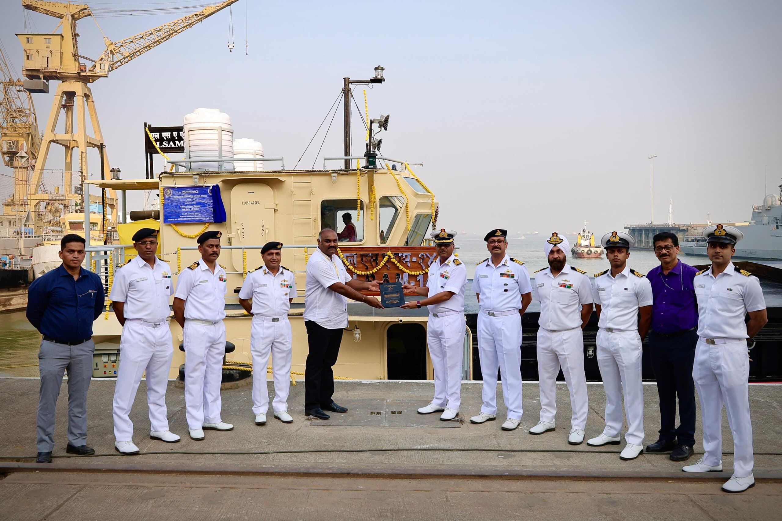 Induction of LSAM 14 Marks a Milestone for Indian Navy