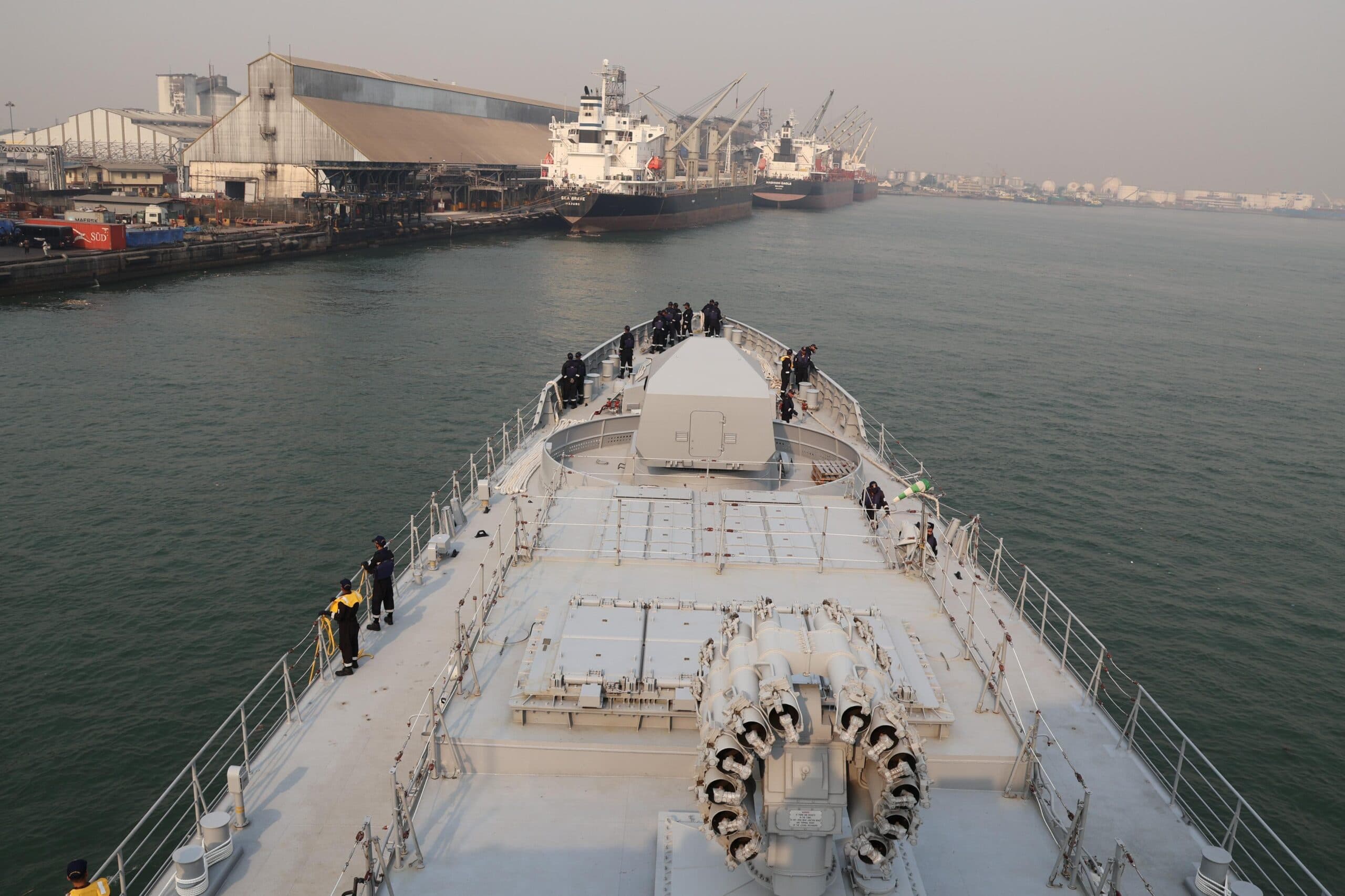 INS Tushil Arrives in Lagos for Operational Turnaround