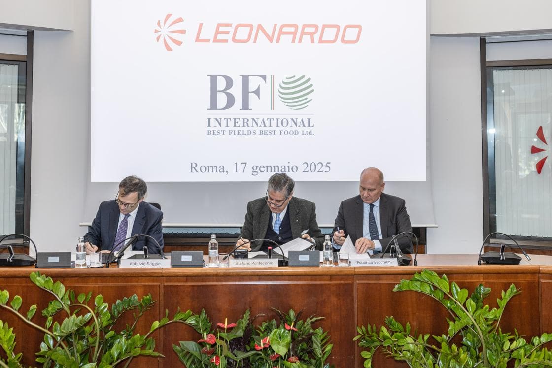 Leonardo and BF SpA join government programmes for Africa