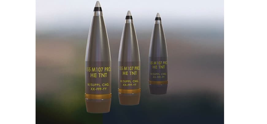 Rheinmetall Secures €21 Million Contract for 155mm M107 Artillery Ammunition