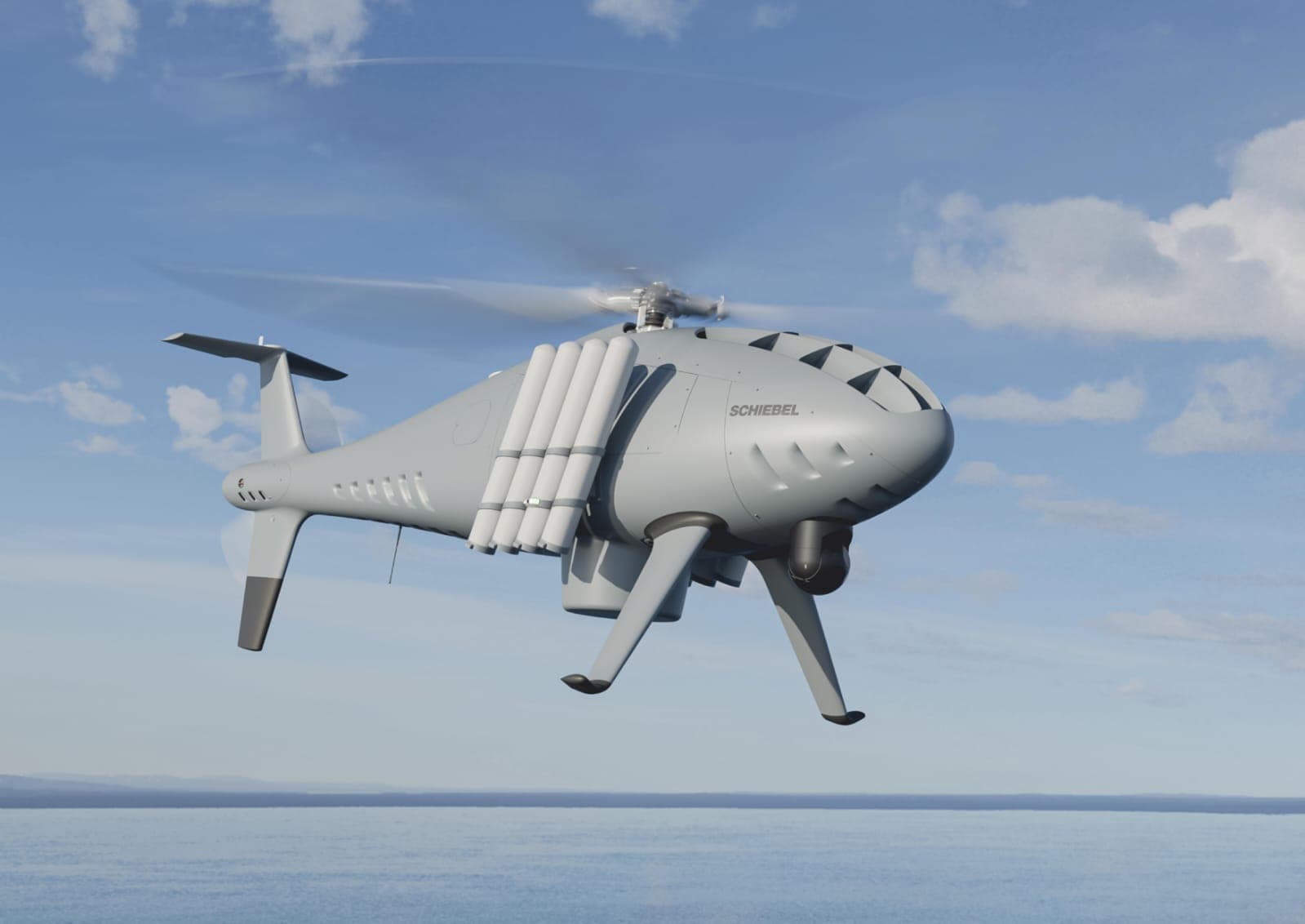 Schiebel CAMCOPTER® S-300 UAS Selected  for Major European Defence Project