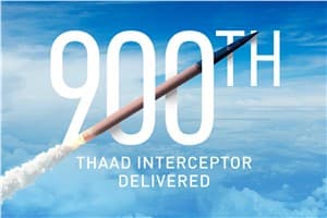 Lockheed Martin Delivers 900th THAAD Interceptor