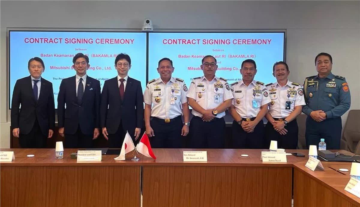 Mitsubishi Shipbuilding Secures Contract for OPV with Indonesia