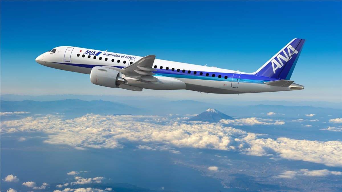 Embraer Wins Order from ANA for Next-Gen E190-E2 Aircraft