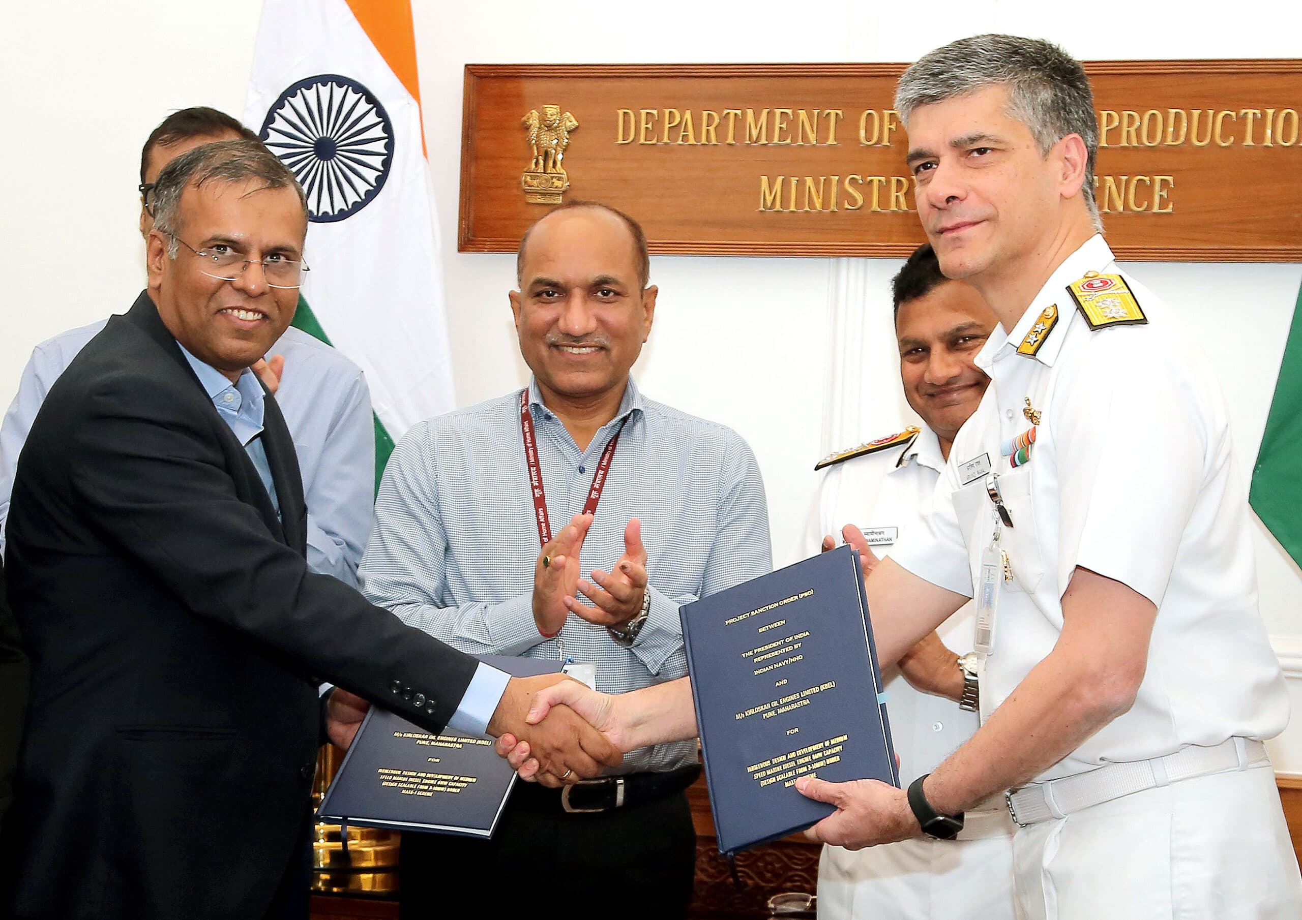 Order signed for Design & Development of 6MW Medium Speed Marine Diesel Engine