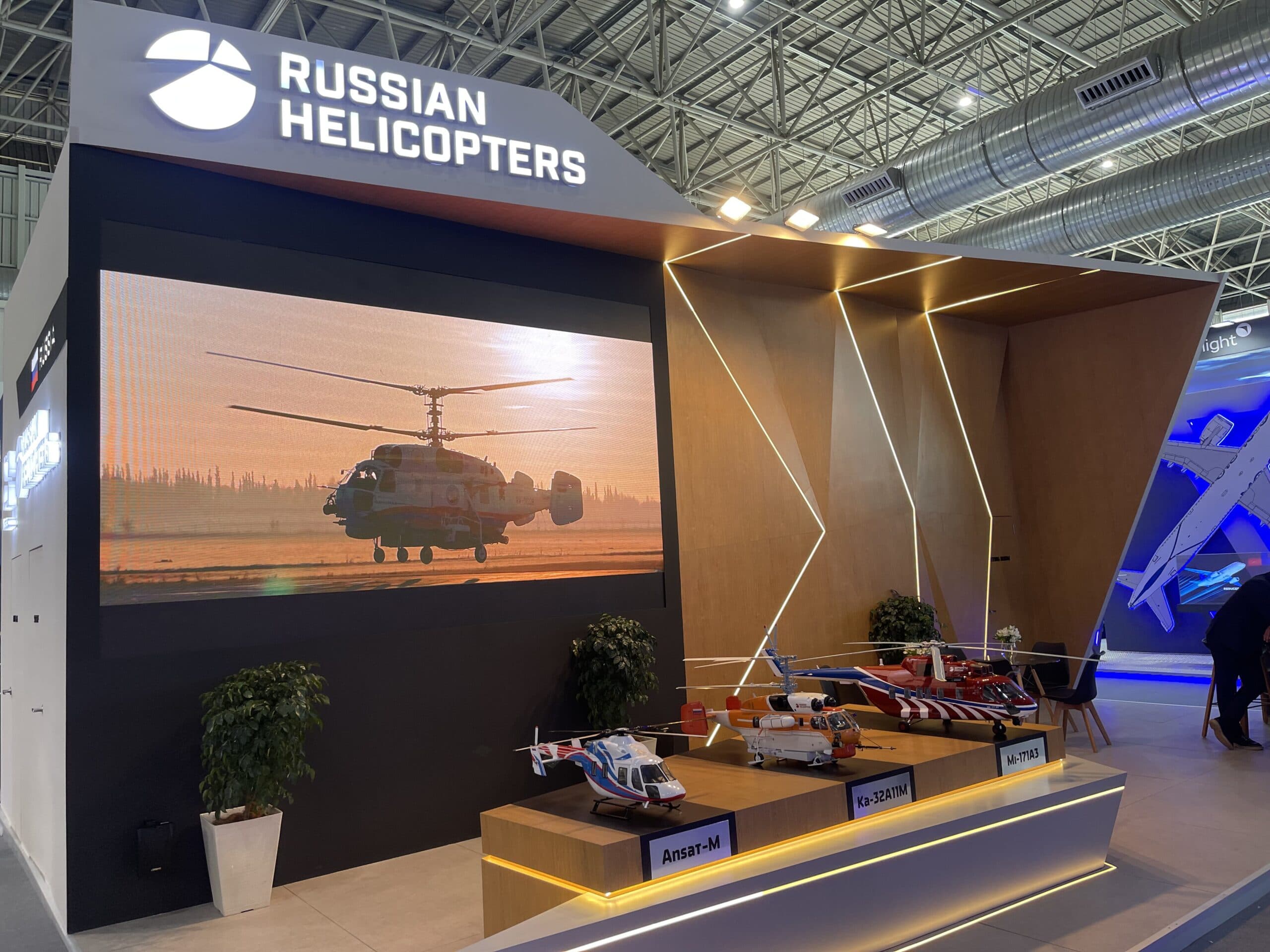 Russian Helicopters showcase Mi-171A3, Ansat and firefighting Ka-32A11M at LIMA 2025