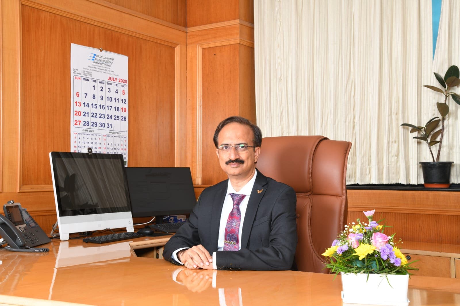  Kamesh Kasana assumes charge as Director (Other Units) of BEL